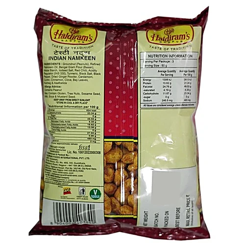20002444-2_1-haldirams-namkeen-tasty-nuts Haldiram's Tasty Nuts Spice Coated Fried Peanuts - Image 2