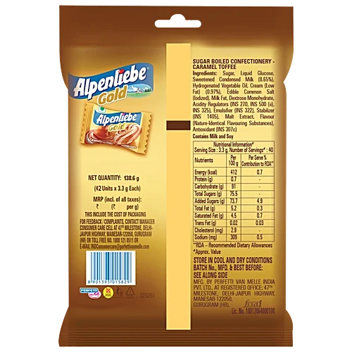 40016440-2_16-alpenliebe-gold-caramel-candy Alpenliebe Gold Caramelly & Milky Toffee - Image 2