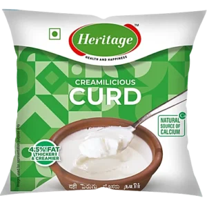 Heritage Creamilicious Curd - Thick & Creamy, Natural Source Of Calcium