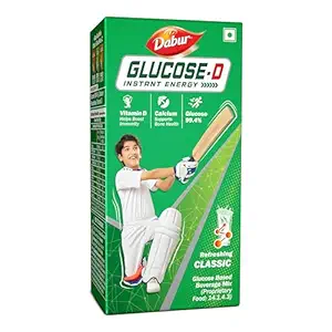 Dabur Glucose-D Instant Energy Drink Powder