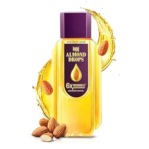 Bajaj Almond Drops Hair Oil, 350ml | 6X Vitamin E