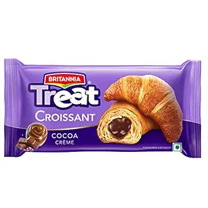 Britannia Treat Croissant – with Cocoa Crème Filling