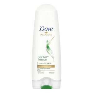Dove Hair Fall Rescue Conditioner for Weak, Frizzy Hair - Reduces Fall, Strengthens & Protects - Sunflower, 80 Millilitre
