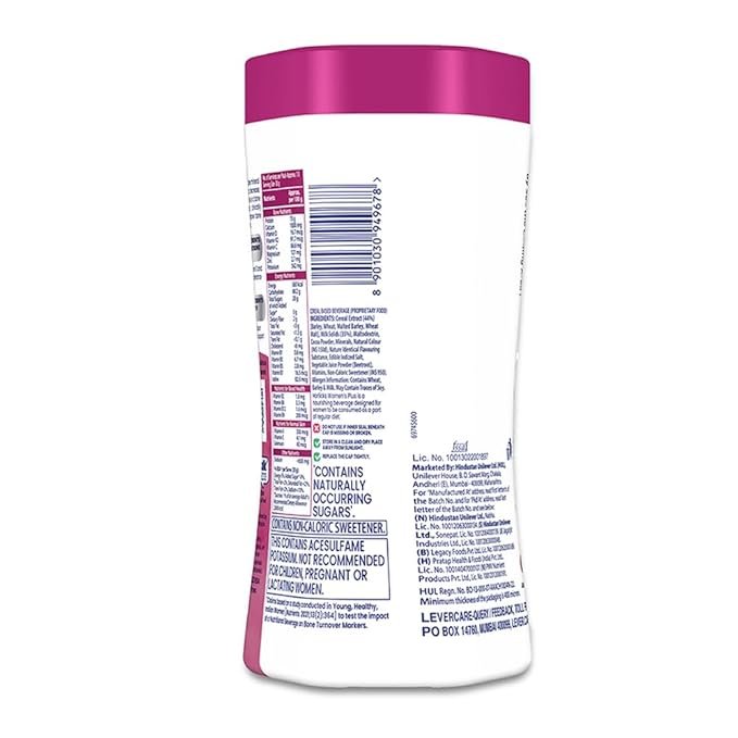 51IE4voThoL._SX679_ Horlicks Women's Plus Chocolate Nutrition Drink 400 g Jar, Nutrition for strong Bones with 100% daily Calcium & Vitamin D - No Added Sugar - Image 2