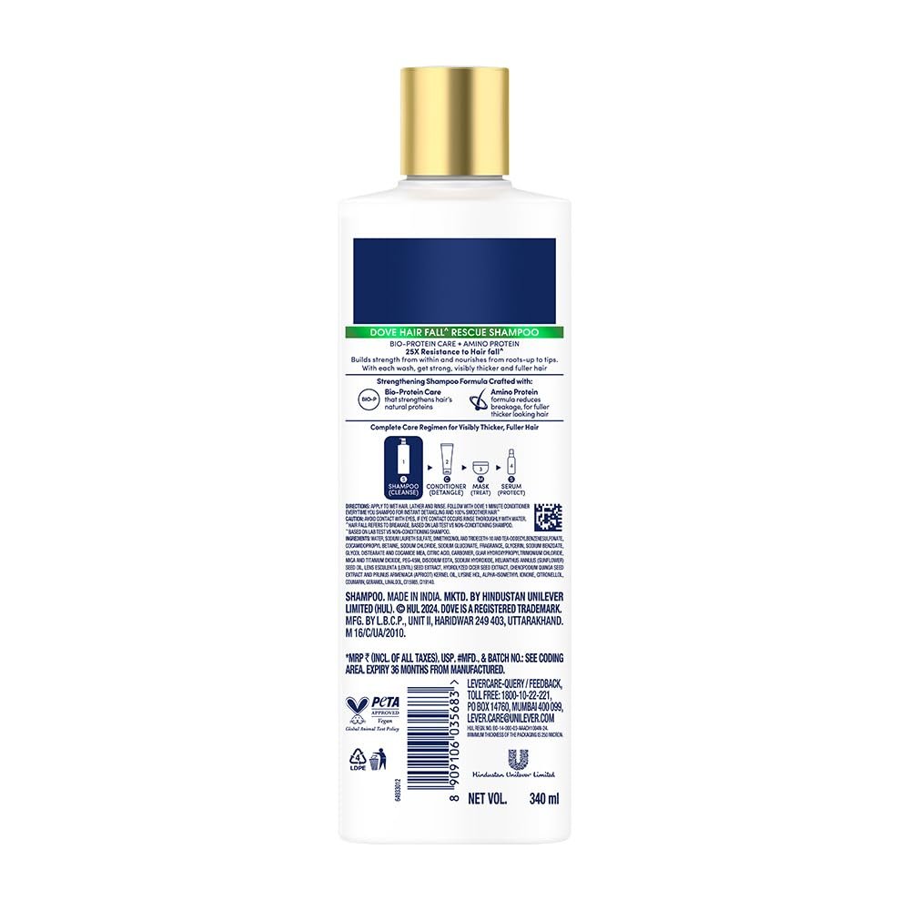51KNk76vo6L._SL1000_ Dove Hair fall Rescue Shampoo - Image 4