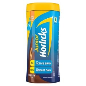 Junior Horlicks Chocolate Nutrition Drink 500g, Nutrition for Toddlers & Young kids (2-6 years) for Supporting Growth