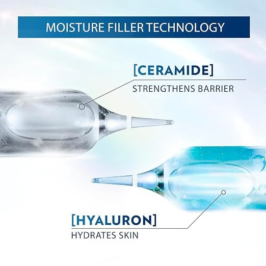 51eH3Aar3lL._SX522_ Vaseline Deep Moisture Body Lotion with Ceramide Hyaluron Fillers | 10X More Moisture for Cushion Soft Glowing Skin | For Dry Skin | Lightweight Non-Sticky Formula - Image 2