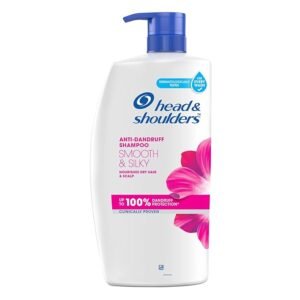 Head & Shoulders Smooth and Silky, Anti Dandruff Shampoo for Women & Men , 1 L
