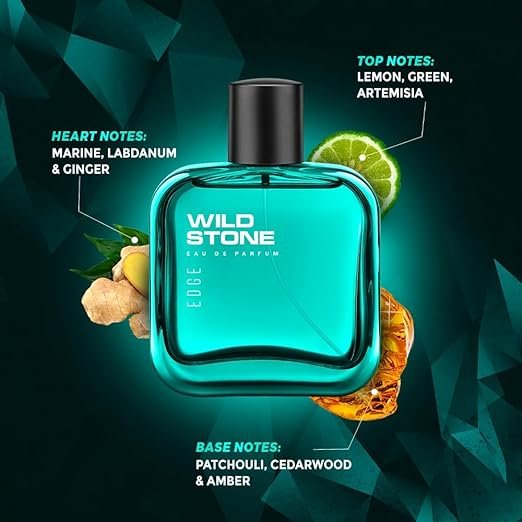61EiNpeKEvL._SX522_ Wild Stone Edge Edp Premium Perfume For Men,100 Ml|Long-Lasting Eau De Parfum|Luxury Fragrances|Fragrance For Modern Lifestyle|Ideal Gift For Him|Premium Scent For Men - Image 2