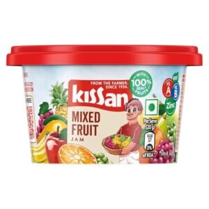 Kissan Mixed Fruit Jam, 90gm Tub, Made with 100% Real Fruits
