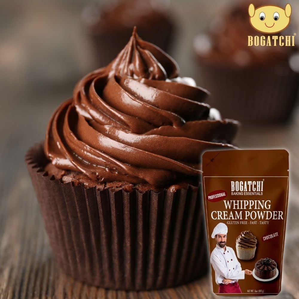 61TaxR-sz-L._SL1000_ BOGATCHI Chocolate whipping cream for cake, chocolate whipping cream powder - Image 2