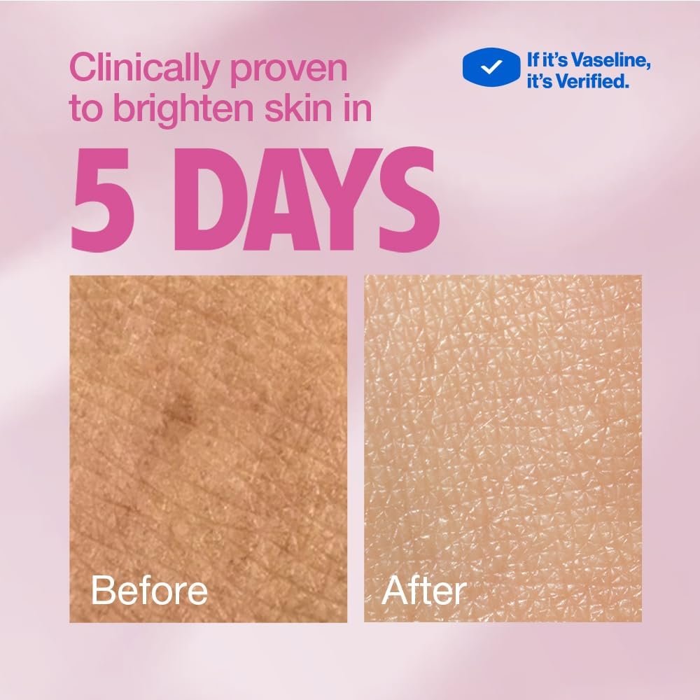 61nIbq4m90L._SL1000_ Vaseline Gluta-Hya Dewy Radiance Lotion for Face & Body | Gives Brighter Skin | Glutathione & Niacinamide Infused Moisturizer - Image 3