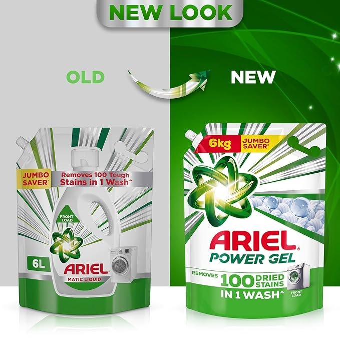 713pIl7RCQL._SX679_ Ariel Power Gel Liquid Detergent for Front Load โ 6kg - Image 2