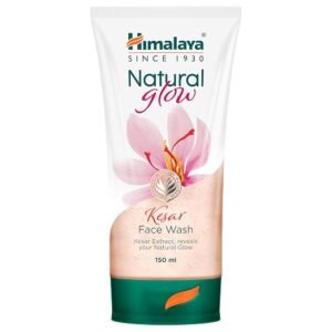 Himalaya Natural Glow Kesar Face Wash | Brightens & Nourishes for Healthy Natural Glow | with Kesar | Soothes and Refreshes Skin | Soap-Free | Paraben-Free | For Men & Women | 150ml