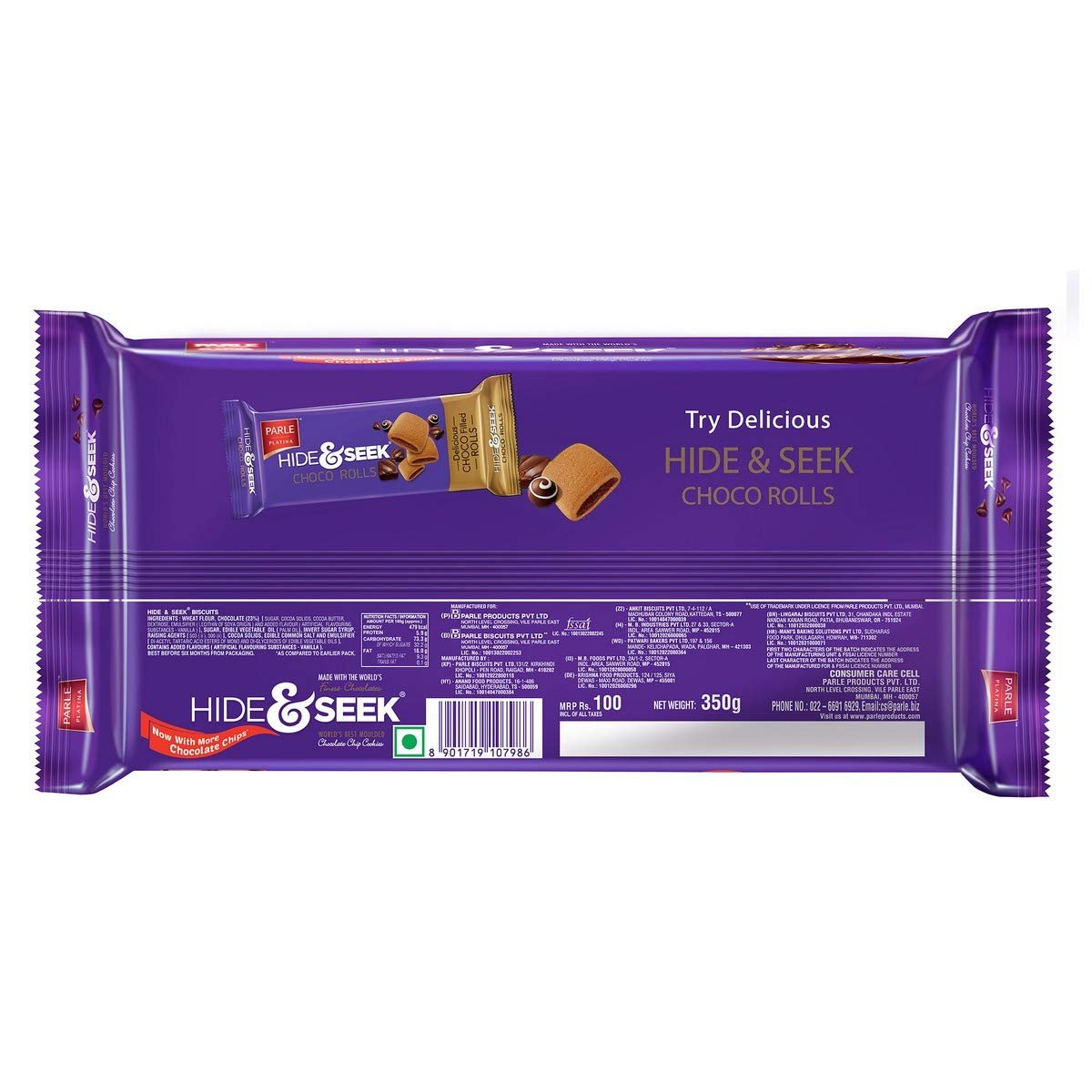 71x8dhi3vjL._SL1200_ Parle Platina Hide & Seek Chocolate Chip Cookies - Image 2