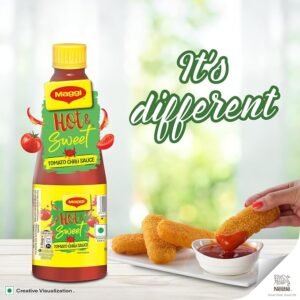 MAGGI Hot & Sweet Tomato Chilli Sauce, Blend of Tomatoes & Chillies, 1kg