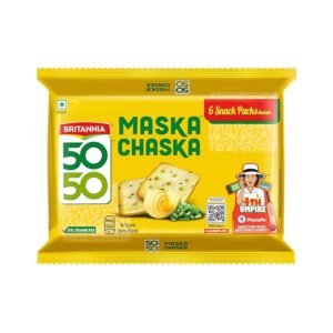 Britannia 50-50 Maska Chaska Biscuits,