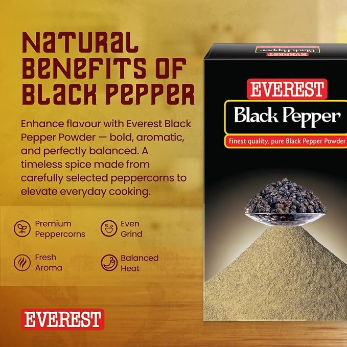 81gSIiTnGSL._SX679_ Everest Black Pepper Powder - Image 2