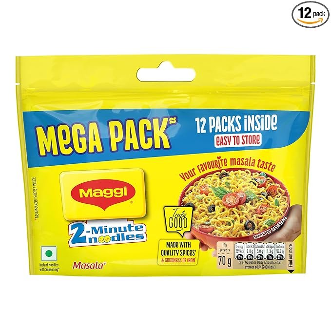 81ijJ8tp57L._SX679_PIbundle-12,TopRight,0,0_AA679SH20_ MAGGI 2-Minute Instant Noodles 12 x 70/75g each