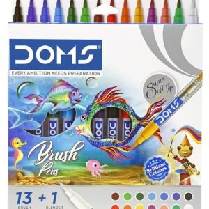 DOMS 14 Shades Brush Pen Box Pack