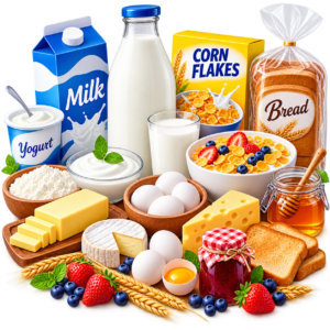 🥛 Dairy & Breakfast