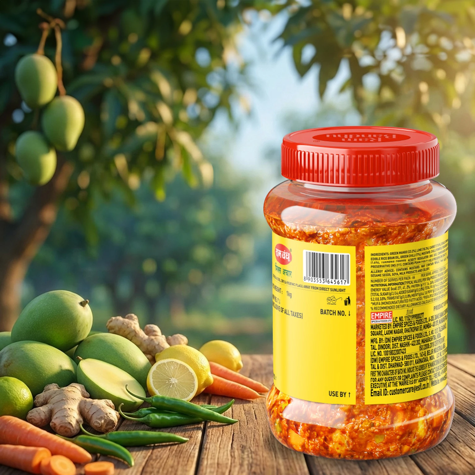 -original-imahpbzt7fvnaghg Ram Bandhu Mixed Mango Pickle - Image 2