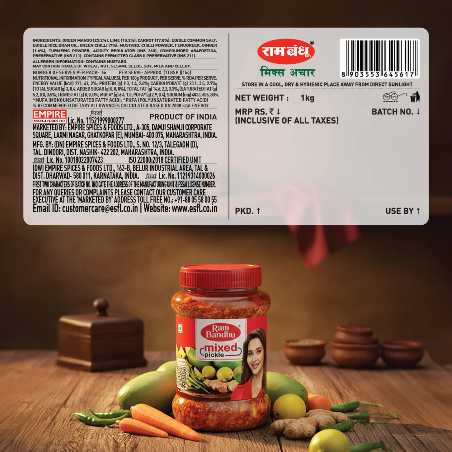 -original-imahpbztc5xhtbf4 Ram Bandhu Mixed Mango Pickle - Image 3