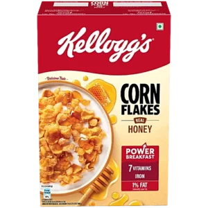 Kellogg's Real Honey Corn Flakes Power Breakfast With 7 Vitamins, 300 g